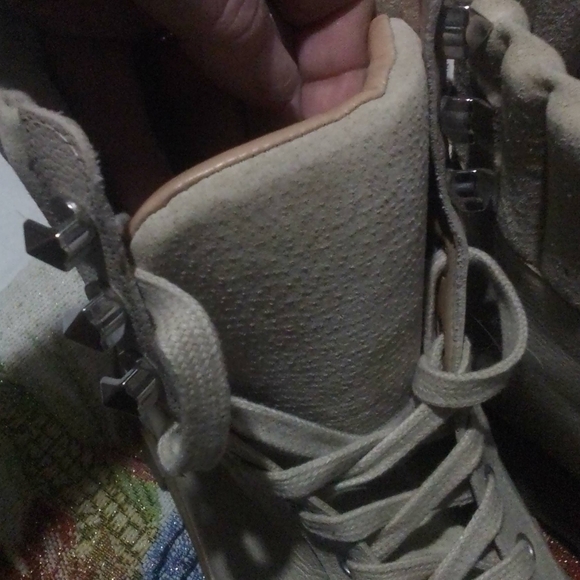 Shutz Genuine Leather Lace-Up Boots - Picture 10 of 12